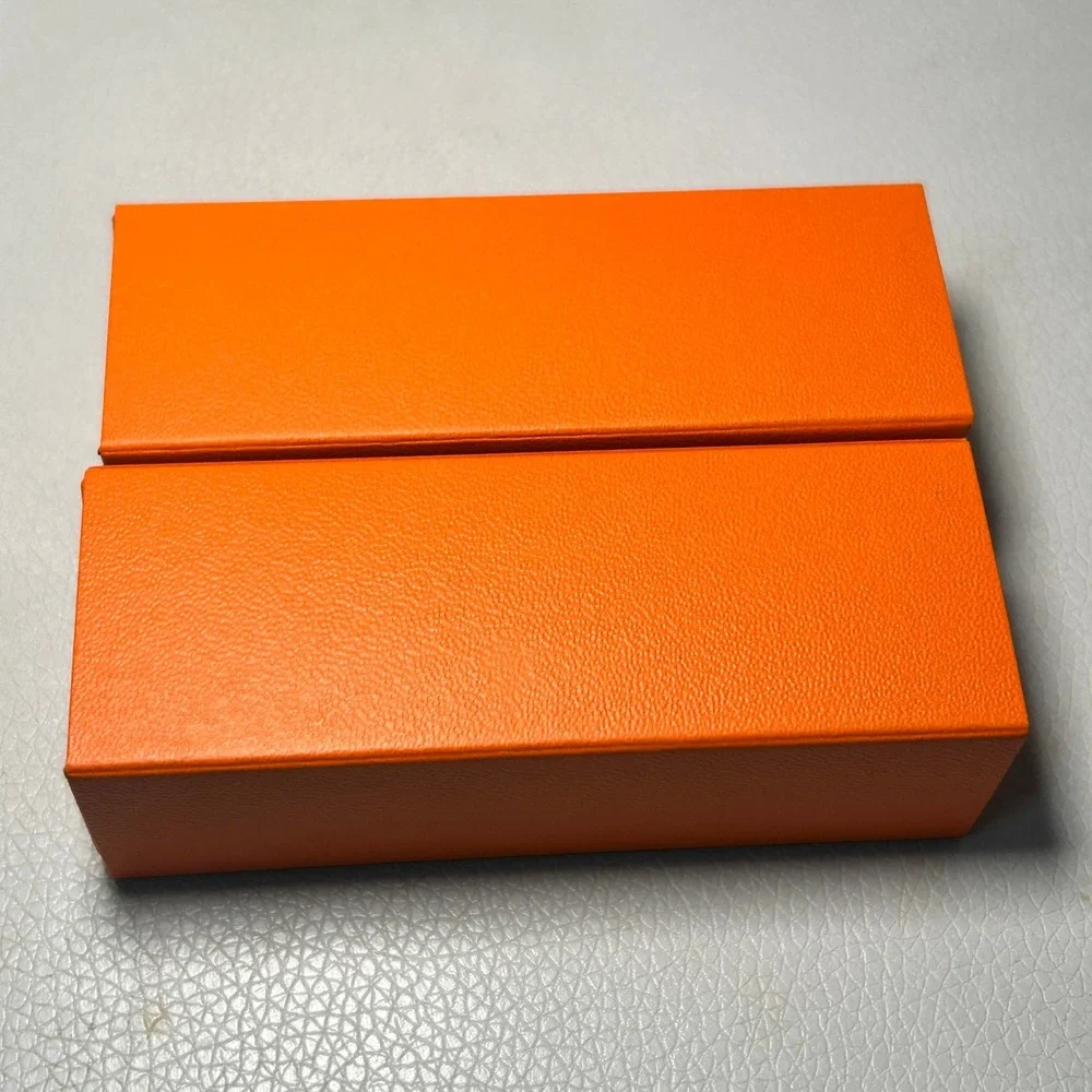 Hermes Paris Orange Box Set of 2 Small Gift Presentation Jewelry‎ Packaging